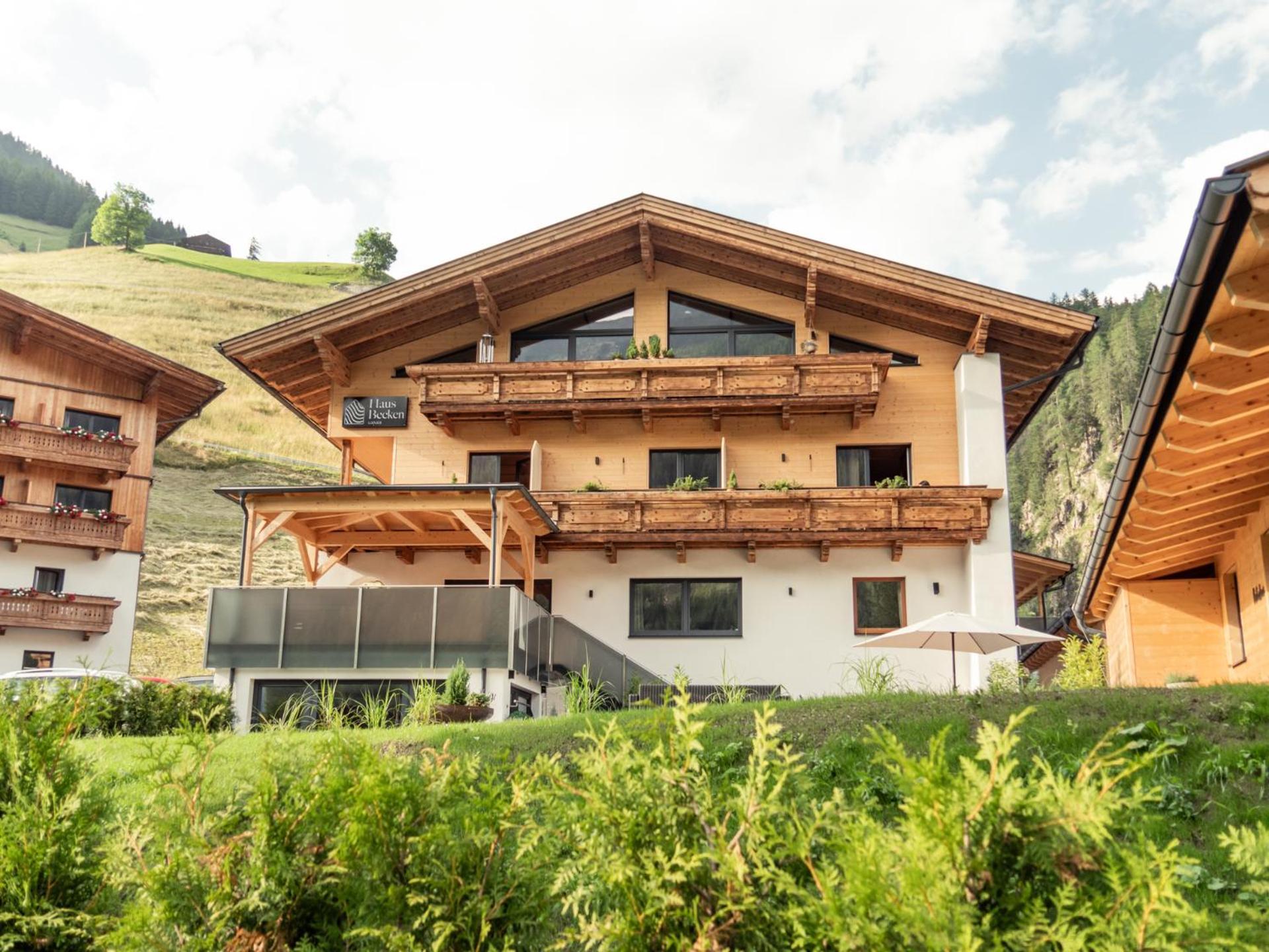 Отель Haus Becken Санкт-Якоб-ин-Деферегген Экстерьер фото